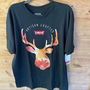 Men’s Levi’s XXL Black Short Sleeve NWT